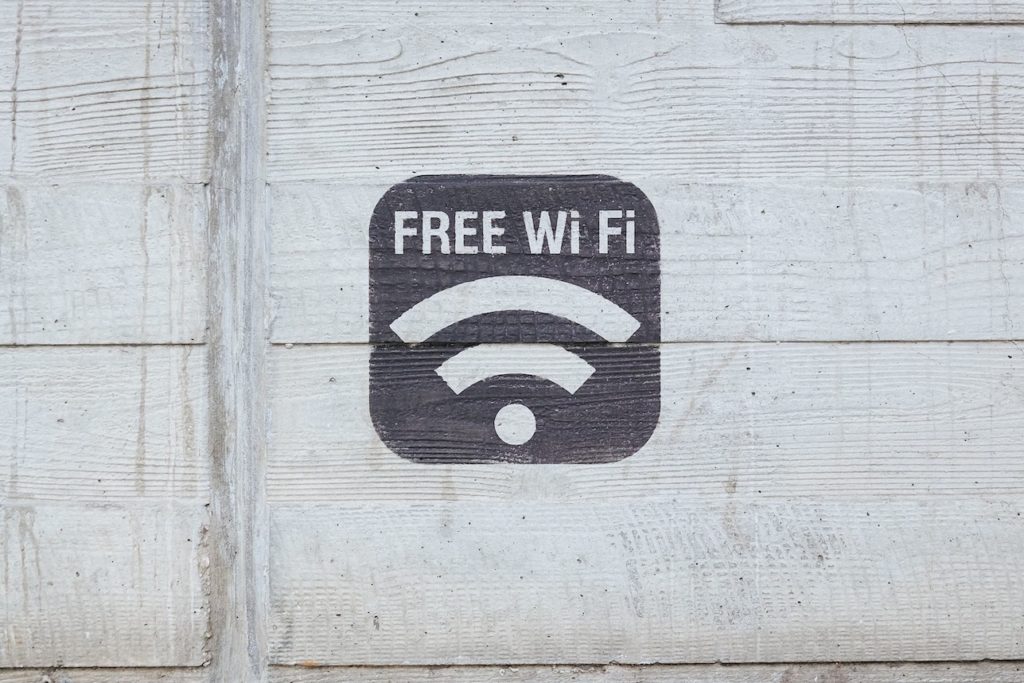 Wi-Fi難民の写真