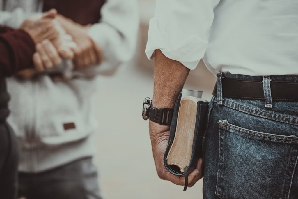 定期集会の写真