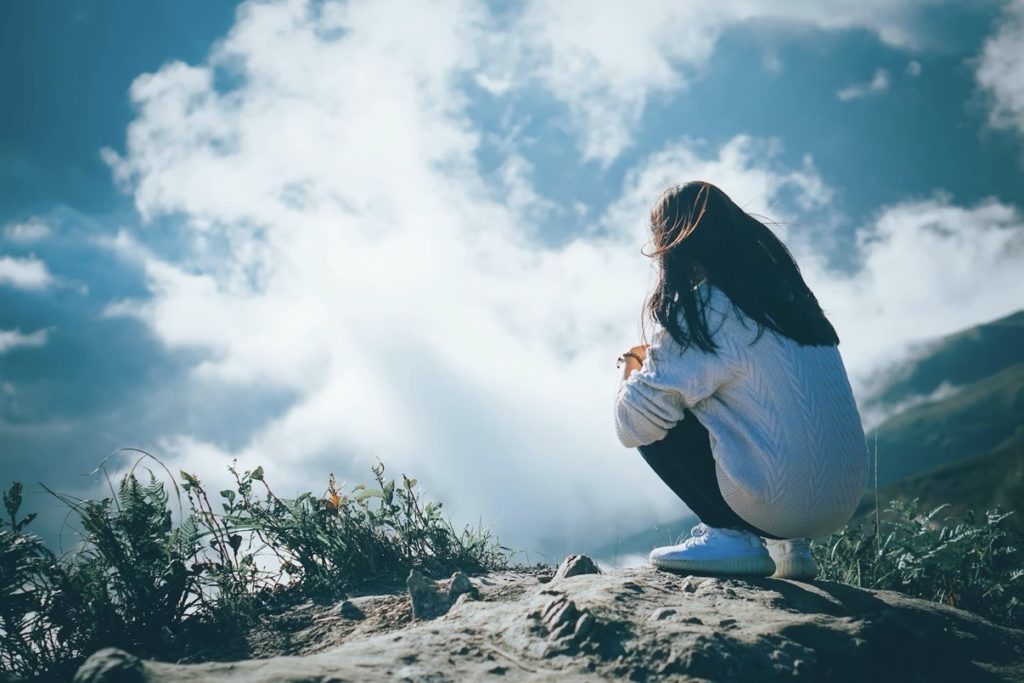 立ち返り落ち着き、静かに信頼するの写真