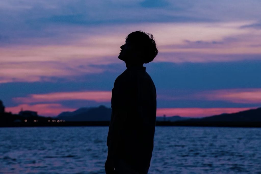 期待を胸に持っての写真